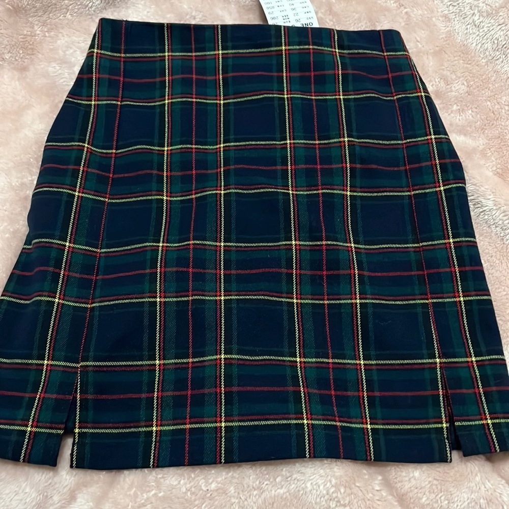 COPY - NWT Rare Brandy Melville Cara Plaid Mini Skirt